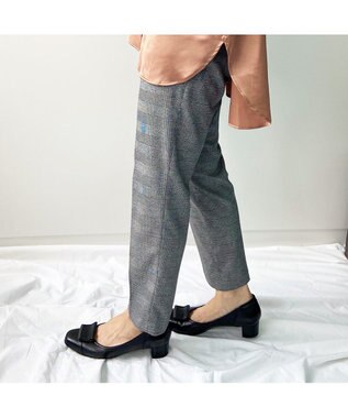 Riz raffinee <Riz raffinee>【3E】ローヒールスクエアパンプス ブラック