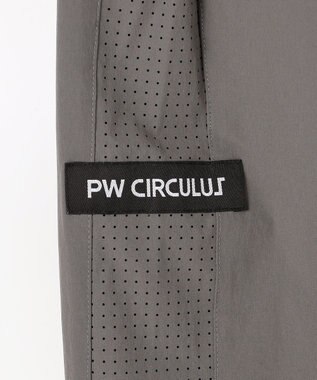 PW CIRCULUS 【MEN】サイドパンチング テーパードパンツ ゴルフ グレー系