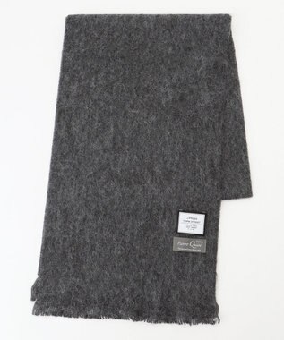 J.PRESS YORK STREET 【UNISEX】【QUIOC】モヘヤマフラー グレー系
