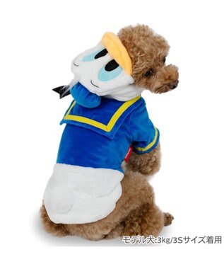 PET PARADISE ディズニー ドナルドダック なりきり パーカー 小型犬 ドナルドダック
