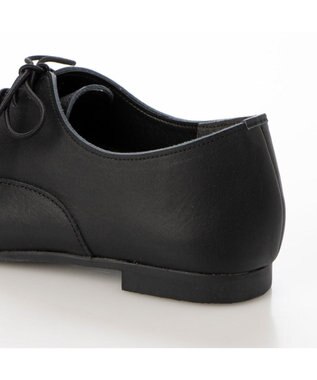 ing <ing>【WEB限定】ゴム紐レースアップシューズ ブラック