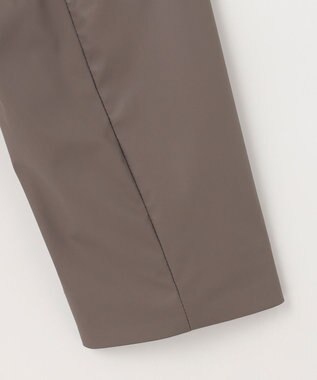 組曲 L レザーライクライト ブルゾン モーヴグレー系