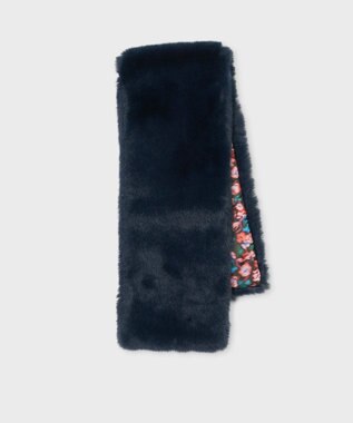 Paul Smith Tea Floral ティペット ネイビー