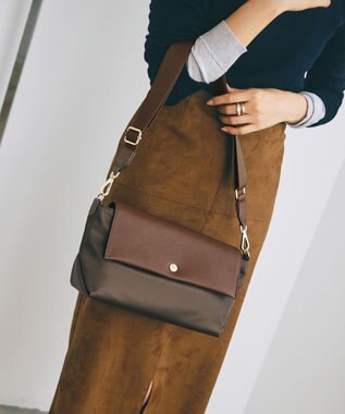 TOPKAPI 【Breath TOPKAPI】DAY TRIPPER デイトリッパー ナイロン ショルダーバッグ ブラウン