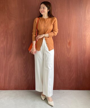 UNFILO beauty warm ワイドパンツ [WEB限定]オフ