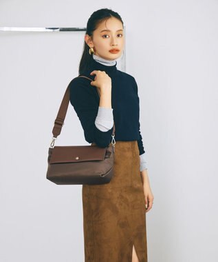 TOPKAPI 【Breath TOPKAPI】DAY TRIPPER デイトリッパー ナイロン ショルダーバッグ ブラウン