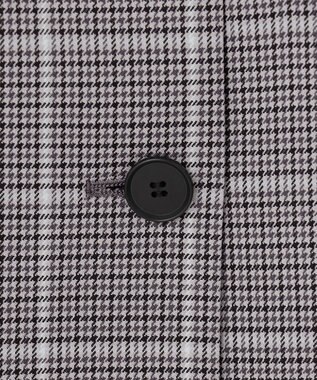 23区 S 【洗える】ガンクラブプレイドチェック ジャケット グレーチェック