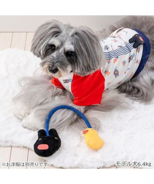 PET PARADISE リサとガスパール ロープトイ 《ガスパール》 ネイビー