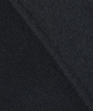 23区 L 【R(アール)】ショートリバー ノーカラーコート ブラック系