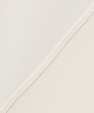 23区 【洗える】ストレッチジョーゼット ラウンドネック カットソー ベージュ系