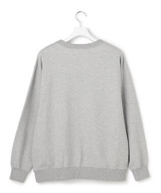 J.PRESS YORK STREET 【UNISEX】裏毛ベーシックロゴ スウェット ライトグレー系