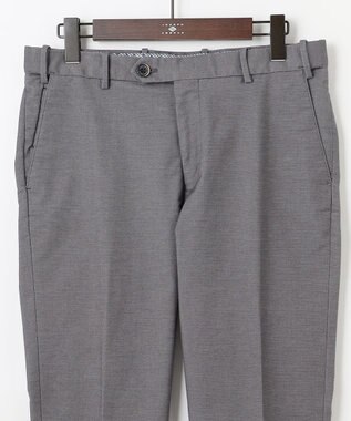 JOSEPH ABBOUD 【ウエストも伸びる!/洗える/速乾/ストレッチ】ハイパワーシャンブレードビー パンツ ライトグレー系