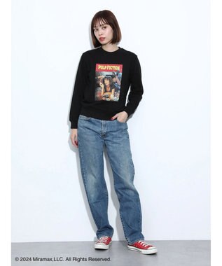 Green Parks ■ＰＵＬＰ　ＦＩＣＴＩＯＮ　ポスターｐｔＢｏｙｓスウェット Black
