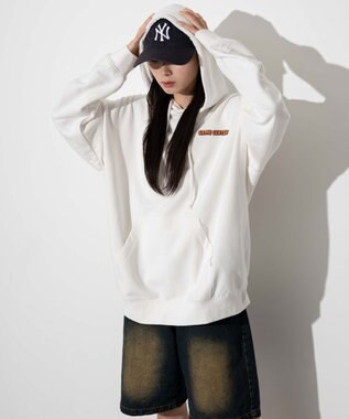 WEGO 【ユニセックス着用ITEM】別注NEW　JACKグラフィックプルパーカー ホワイト