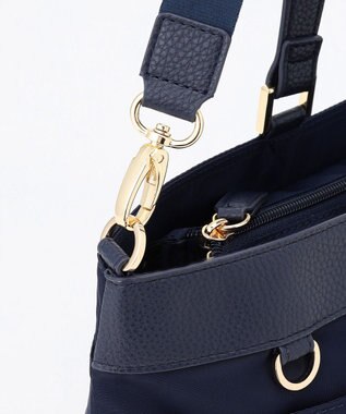 LA BAGAGERIE コンビ2WAYトートバッグ MEDIUM ネイビー