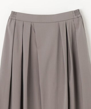 ANY L 【洗濯機可能/接触冷感/UVケア/イージーケア/ウエストゴム】清涼リラックススカーチョ グレー