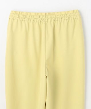 ANY 【ウエストゴム】イージーケアライトストレッチテーパードパンツ イエロー