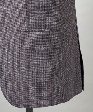 GOTAIRIKU 【CANONICO/カノニコ】 ヴィンテージ サキソニー3ピーススーツ （ブラウンミックス） ダークブラウン系8