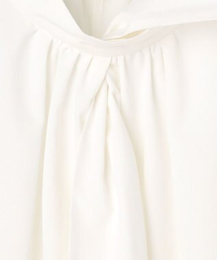 ANY SIS L 【2WAY】リボンギャザー ブラウス ホワイト系