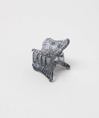 WEGO Lラメバタフライチビクリップ ブラック