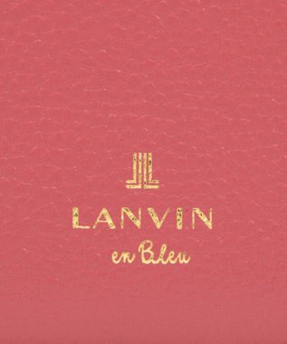 LANVIN en Bleu リュバン ラウンド長財布 ピンク
