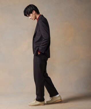 J.PRESS MEN 【JERSEY SETUP】ウィップコード ジャケット ダークブラウン系