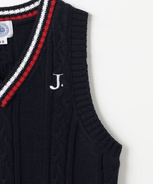 J.PRESS KIDS 【110-130cm】チルデン ニットベスト ネイビー系