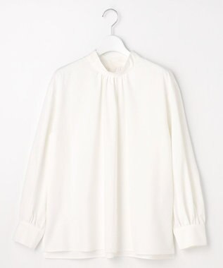 ANY SIS L 【2WAY】リボンギャザー ブラウス ホワイト系