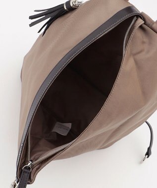 LA BAGAGERIE 【復刻リニューアル】口折れタッセル付きリュックサック　Sサイズ ベージュ