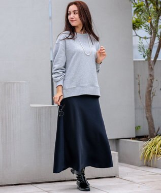 23区 L 【Lサイズ限定】ヴィンテージ スウェット ライトグレー系