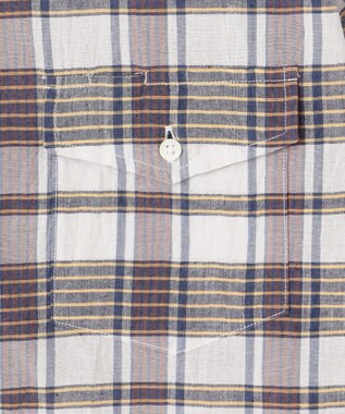 J.PRESS MEN 【WEB・一部店舗限定】マドラスチェックシャツ ホワイト系3