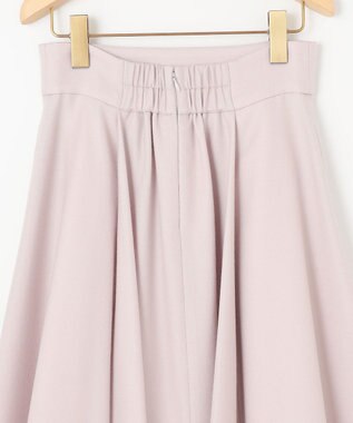 組曲 【WEB一部店舗限定】ウールジョーゼット フレアスカート ローズ系