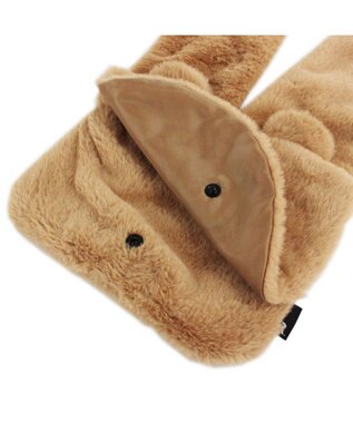 ROOTOTE 1275【マフラー＆サコッシュ】SC.マフ・ルー.アニマル-A 01：クマ