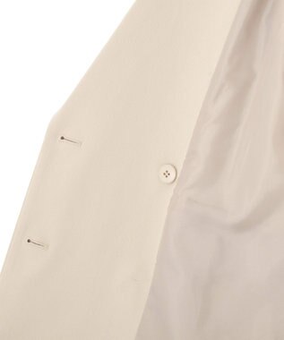 earth music&ecology ダブルジャケット Light Beige