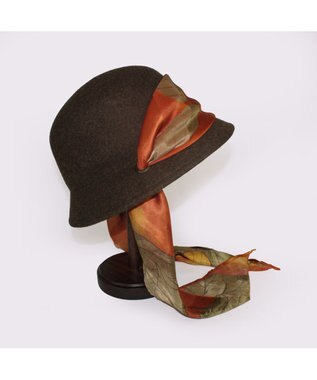 ATRENA rinon dot ルーチェクローシュハット ブラウン