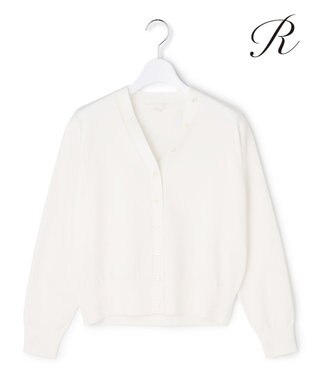 23区 【R(アール)】アイスニット Vネック カーディガン