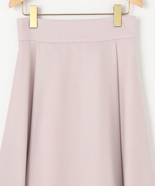組曲 【WEB一部店舗限定】ウールジョーゼット フレアスカート ローズ系