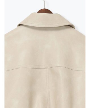 Te chichi フェイクレザークロップドブルゾン グレー