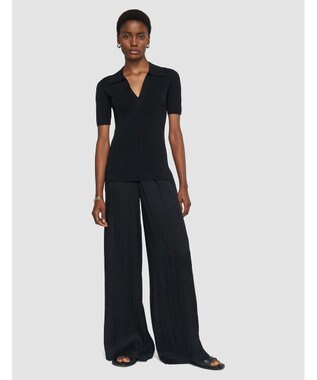 プリーツジャガード　トラウザーズ