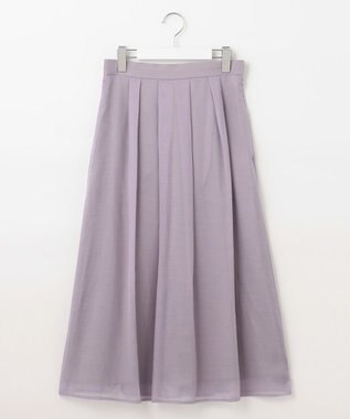 J.PRESS LADIES S 【WEB限定カラーあり・洗える】 ブライトスパンボイル スカート ふじ色系