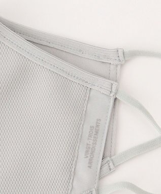 23区GOLF お肌へのやさしさとスタイリッシュさを両立【UNISEX】【保湿/日本製】マスク グレー系
