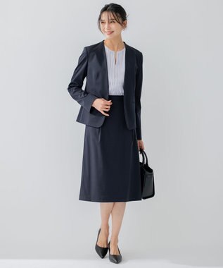 23区 マルチ機能 パンプス ブラック系