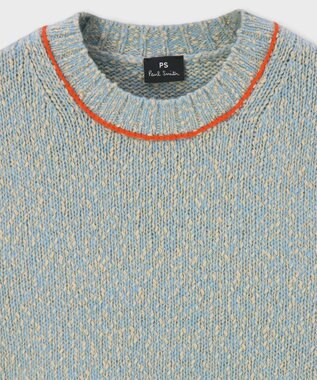 Paul Smith ブークレヤーン ニット ベスト ライトブルー