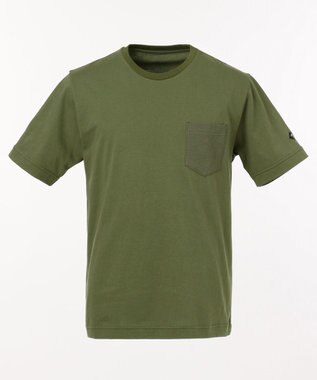 JOSEPH ABBOUD MOUNTAIN JC天竺Ｘドットエアー Tシャツ カーキ系