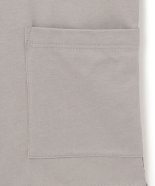 J.PRESS YORK STREET 【UNISEX】ワンポイント腰ポケットTシャツ ベージュ系