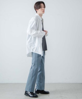 WEGO イージーケア　フレアスラックス ブルー