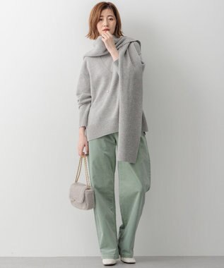 23区 1粒パール ラリエット ネックレス シルバー系