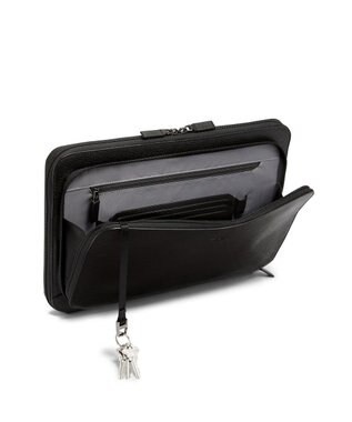 TUMI ビジネスバッグ メンズ  NASSAU SLG ラップトップ・ポートフォリオ BLACK EMBOSSED