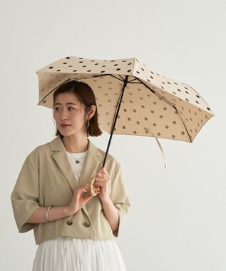 YECCA VECCA 【because】ドットトートバッグミニ Ivory