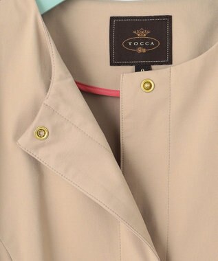 TOCCA 【洗える！】TORCH コート ベージュ系
